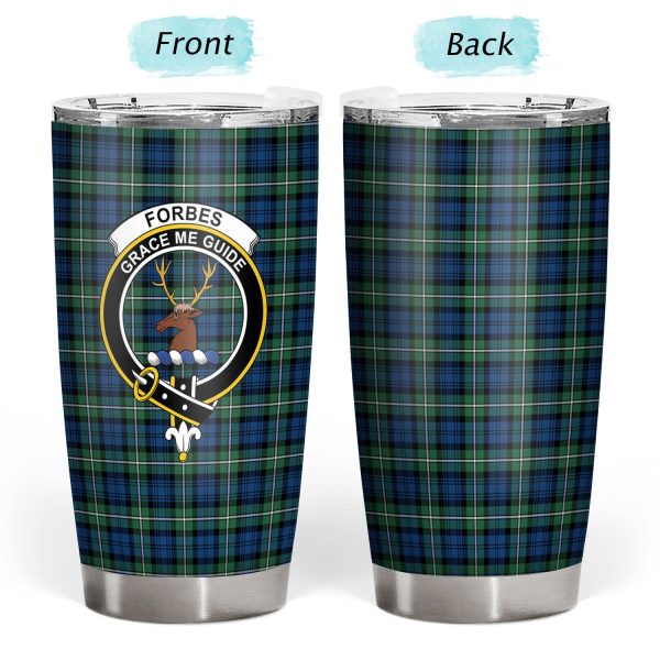 Forbes Ancient Tartan Crest Tumbler Sale - Image 3