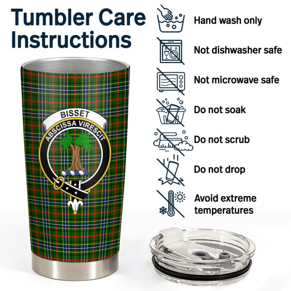 Bisset Tartan Crest Tumbler For Cheap - Image 4