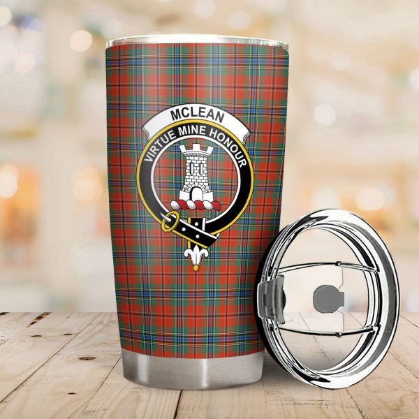 McLean of Duart Ancient Tartan Crest Tumbler Online Hot Sale - Image 2