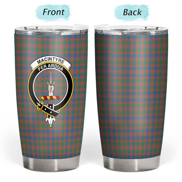 MacIntyre Ancient Tartan Crest Tumbler For Cheap - Image 3