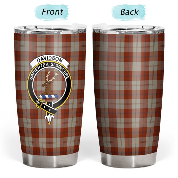 Davidson Dress Dancers Tartan Crest Tumbler Hot on Sale - Image 3