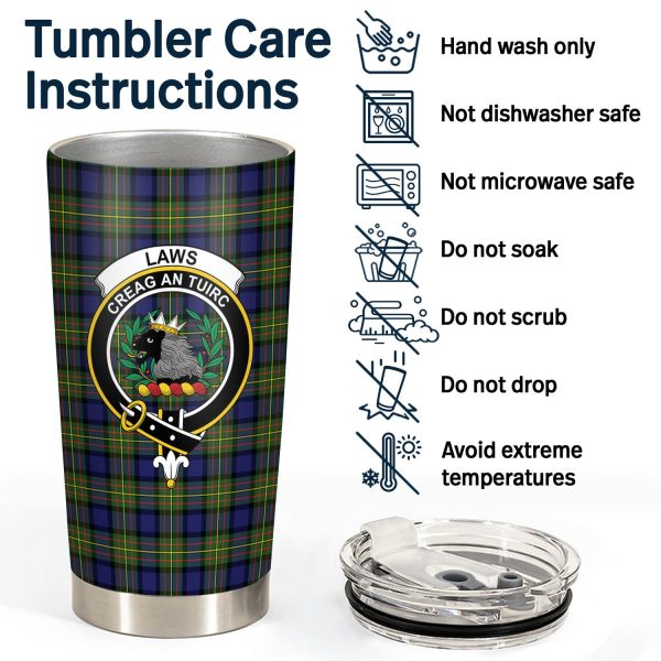 Laws Tartan Crest Tumbler Discount - Image 4