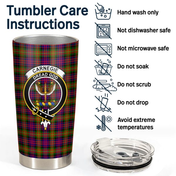 Carnegie Modern Tartan Crest Tumbler Online Sale - Image 4