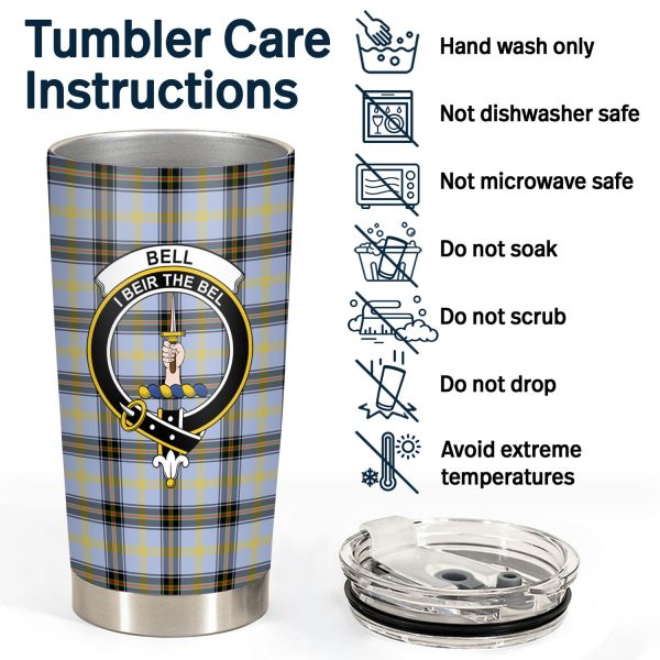 Bell of the Borders Tartan Crest Tumbler Supply - Image 4