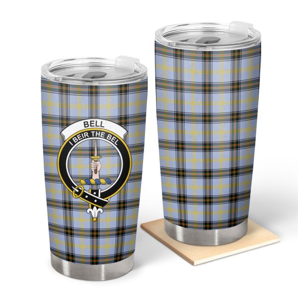 Bell of the Borders Tartan Crest Tumbler Supply