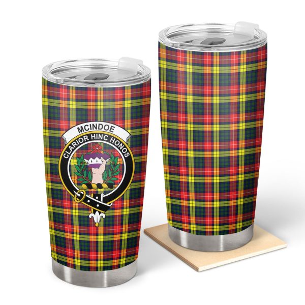 McIndoe Tartan Crest Tumbler Sale