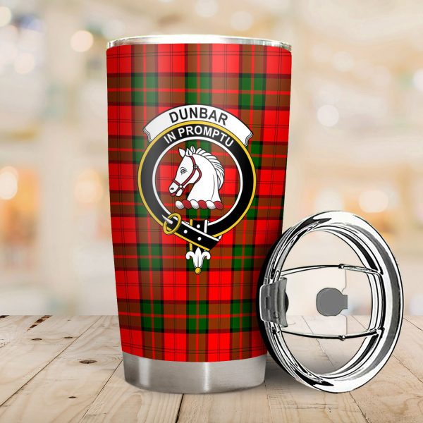 Dunbar Modern Tartan Crest Tumbler Online Hot Sale - Image 2