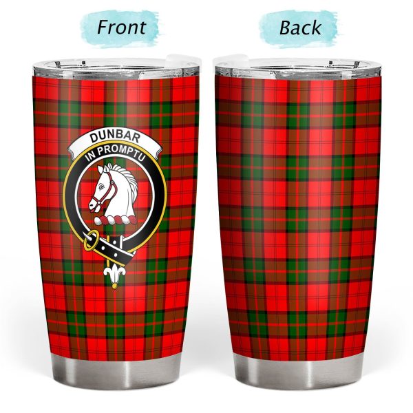 Dunbar Modern Tartan Crest Tumbler Online Hot Sale - Image 3