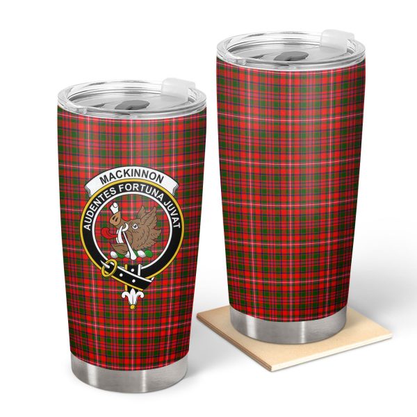 MacKinnon Modern Tartan Crest Tumbler Online
