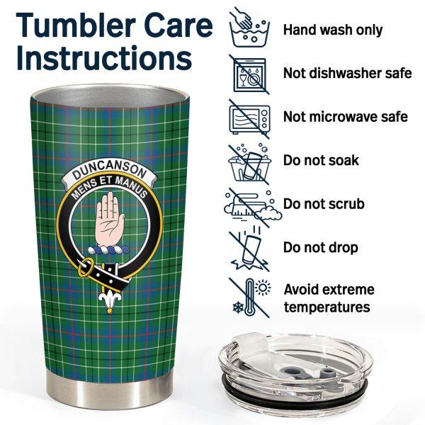 Duncanson Tartan Crest Tumbler Online - Image 4