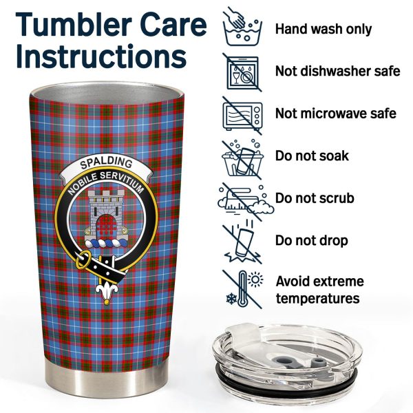 Spalding Tartan Crest Tumbler Supply - Image 4