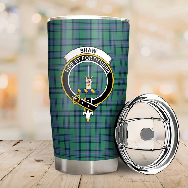 Shaw Ancient Tartan Crest Tumbler Online Sale - Image 2