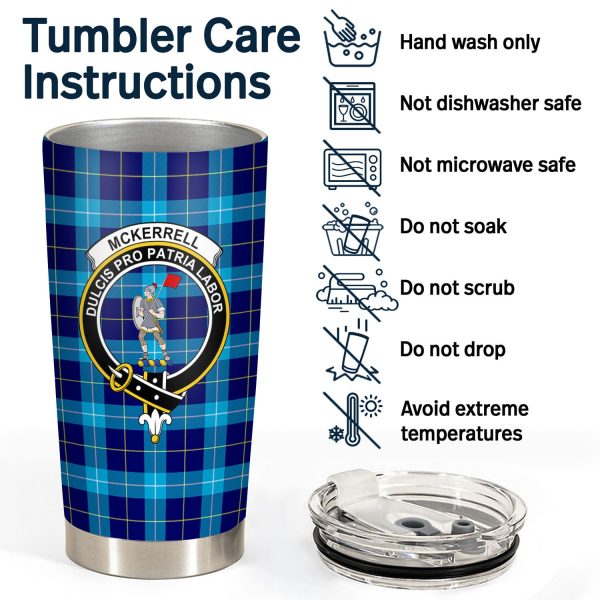 McKerrell Tartan Crest Tumbler on Sale - Image 4