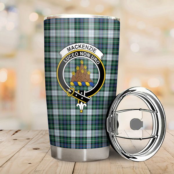 MacKenzie Dress Ancient Tartan Crest Tumbler Discount - Image 2