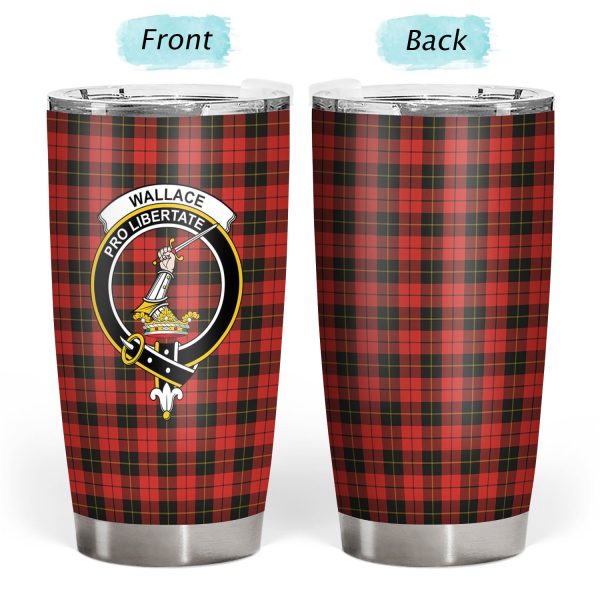 Wallace Weathered Tartan Crest Tumbler Online now - Image 3