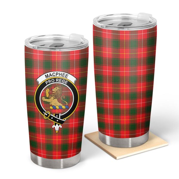 MacPhee Modern Tartan Crest Tumbler Online Hot Sale