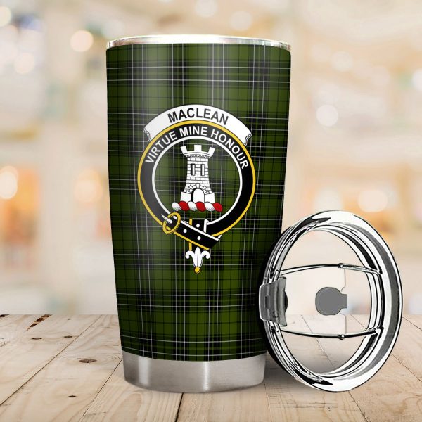 MacLean Hunting Tartan Crest Tumbler Cheap - Image 2