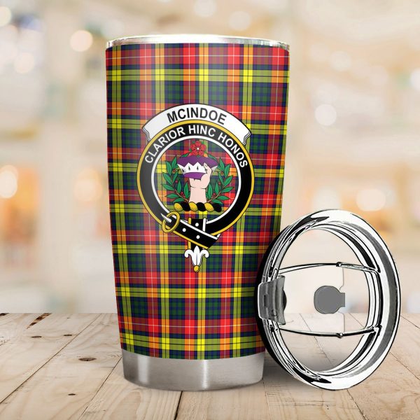 McIndoe Tartan Crest Tumbler Sale - Image 2
