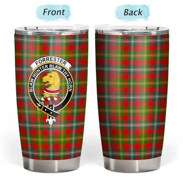 Forrester Tartan Crest Tumbler Fashion - Image 3