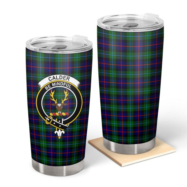Calder Tartan Crest Tumbler For Sale