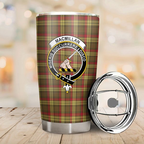 MacMillan Old Weathered Tartan Crest Tumbler Discount - Image 2