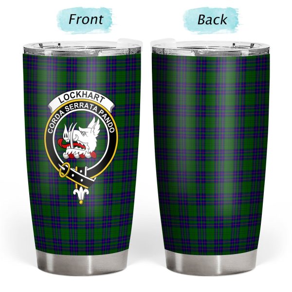 Lockhart Modern Tartan Crest Tumbler Hot on Sale - Image 3
