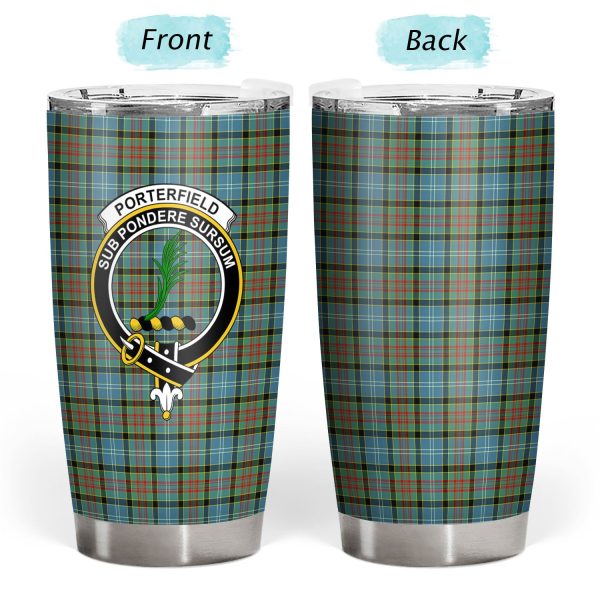 Porterfield Tartan Crest Tumbler Online Hot Sale - Image 3