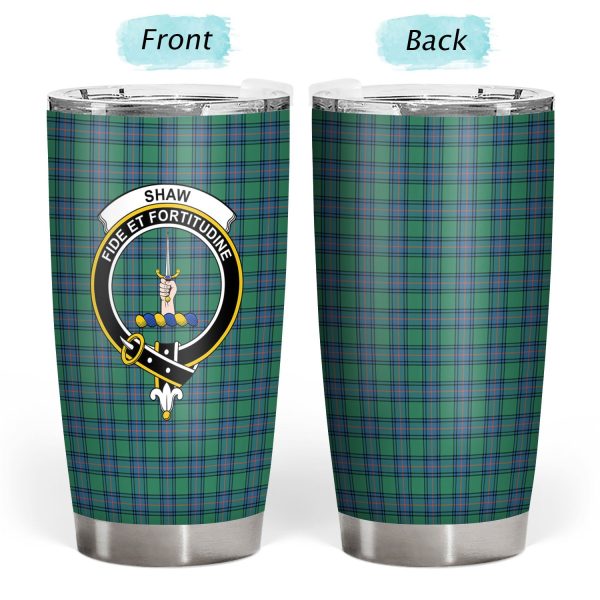 Shaw Ancient Tartan Crest Tumbler Online Sale - Image 3