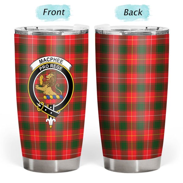 MacPhee Modern Tartan Crest Tumbler Online Hot Sale - Image 3