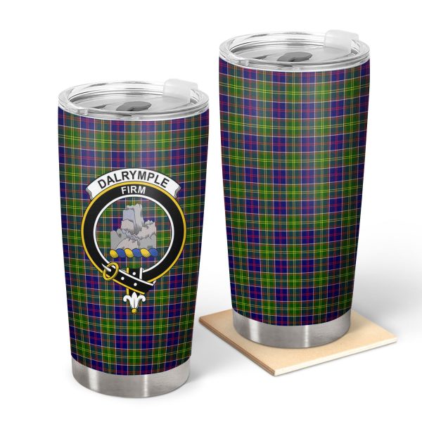 Dalrymple Tartan Crest Tumbler on Sale
