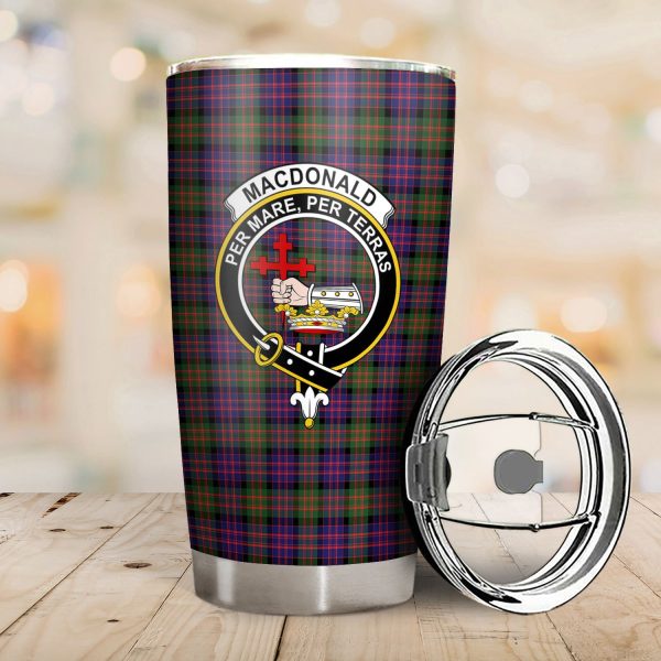 MacDonald Modern Tartan Crest Tumbler Supply - Image 2
