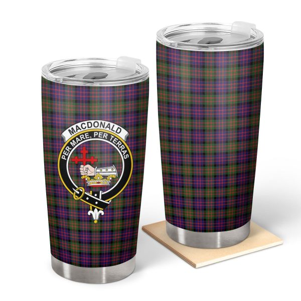 MacDonald Modern Tartan Crest Tumbler Supply