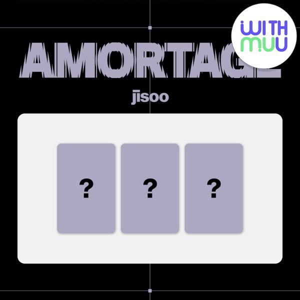 [SET] JISOO - Mini Album [AMORTAGE] EXCLUSIVE EDITION   GIFT Supply - Image 5