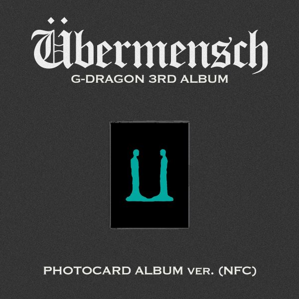 G-DRAGON - 3rd Album [Übermensch] PHOTOCARD ALBUM Ver. (NFC) For Cheap